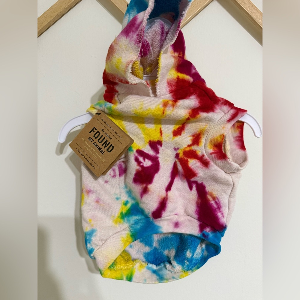 Found My Animal Tie Dye Dog Hoodie‎